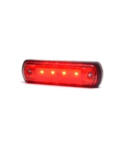 Led Gabarit Lámpa 1339 W189 12V-24V Piros Was