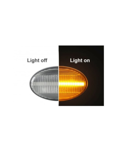 Set 2 LED Turn Signals for Mercedes Vito,...