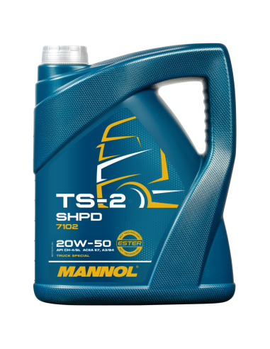 MANNOL TS-2 SHPD 20W-50 Engine Oil - 5L