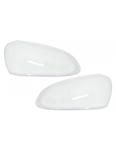 Set of 2 Headlight Glasses Compatible with Volkswagen...