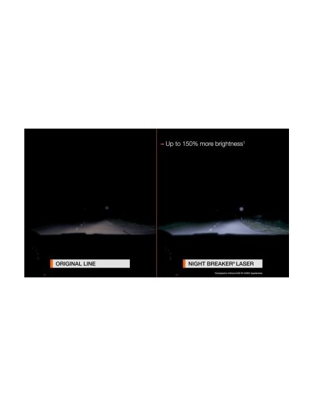 Set 2 buc Bec H4 NIGHT BREAKER SILVER +100% Osram 12V 60/55W