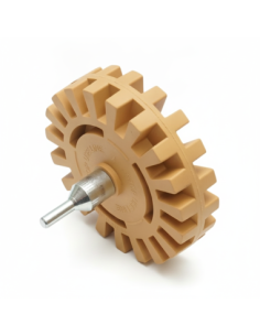 Rubber Disc for Removing Adhesive and Sticker, Xenon Bright