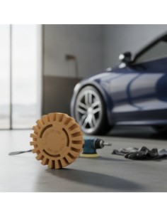 Rubber Disc for Removing Adhesive and Sticker, Xenon Bright 2