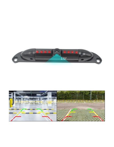 Car Rearview Camera with Infrared and Adjustable Angle C423