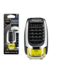 Car Air Freshener Aroma Car Supreme Slim Black