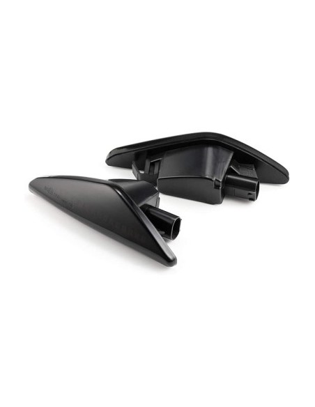 Set of 2 Dynamic LED Wing Turn Signals, Sequential with Smoke Glass for BMW X3 F25, X5 E70, X6 E71