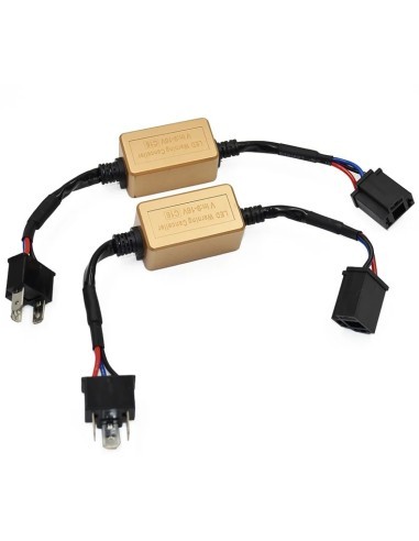 Set of 2 LED H4 12V Error Canceller Bulbs