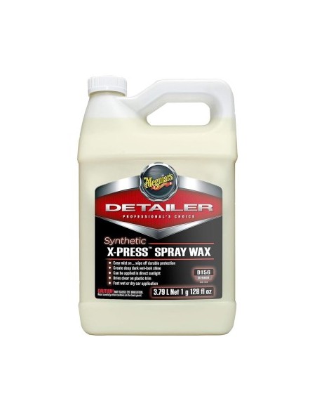 Meguiar's Synthetic X-Press Spray Wax, D156, 3.78 L