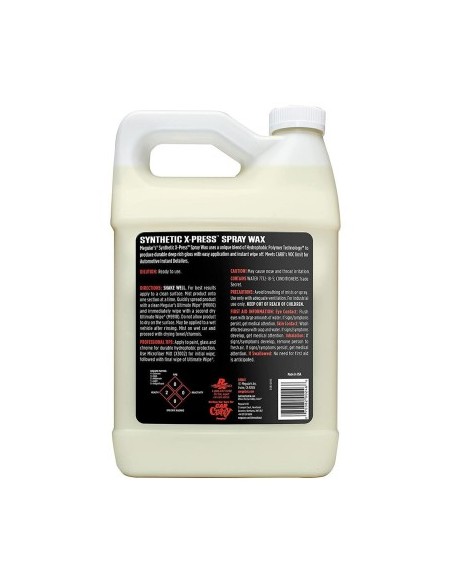 Meguiar's Synthetic X-Press Spray Wax, D156, 3.78 L
