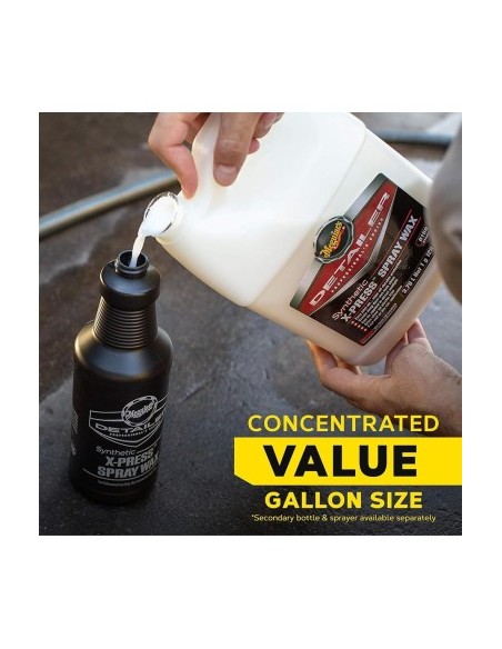 Meguiar's Synthetic X-Press Spray Wax, D156, 3.78 L
