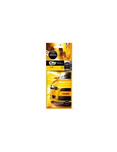 Aroma Car City Card Vanilla Air Freshener