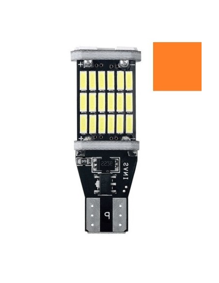 Led Авто Canbus T15 (W16W) 45 Smd 4014 12V - T15-4014-45LED-PORTOCALIU
