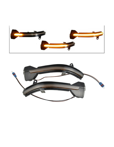 Set 2 Dynamic LED Mirror Indicators for BMW X3, X4, X5 F15, X6 F16