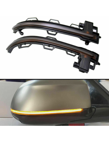 Set 2 Dynamic LED Mirror Indicators for BMW X3,...