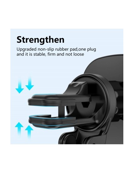 MagSafe Magnetic Car Mount with 15W Fast Wireless Charging QC3.0 Qi Standard - CWCPH-D10