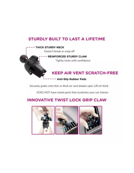 Magnetic car mount for phone M07-AV2S