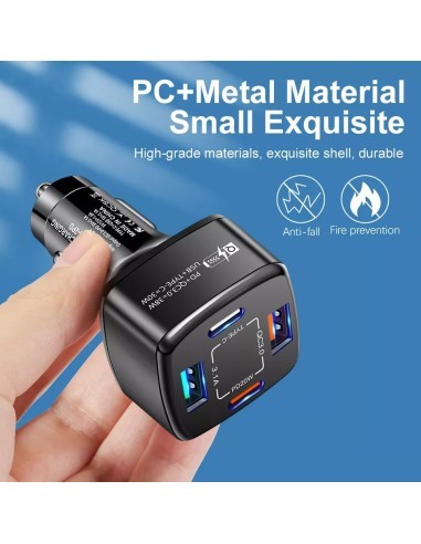 Φορτιστής αυτοκινήτου 12-24V Fast Charge με...