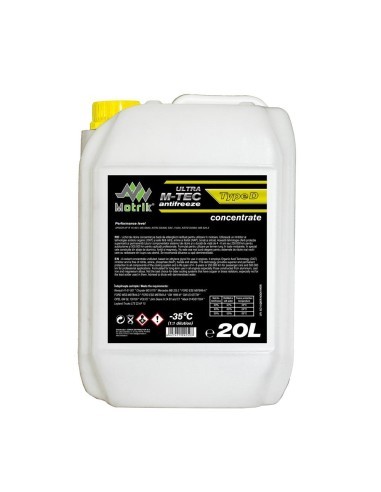 Motrik M-Tec Type D Concentrated Antifreeze 20L