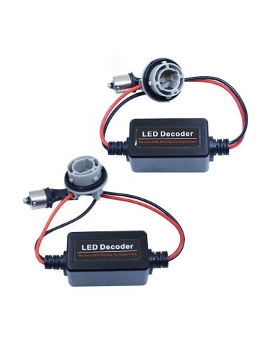 Set 2 x Error Cancellers / LED Decoders PY21W...