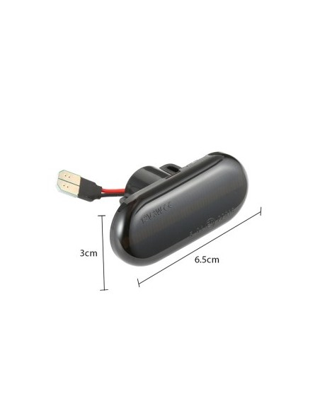 Set of 2 Dynamic Wing Turn Signals for Dacia Duster, Lodgy, Dokker