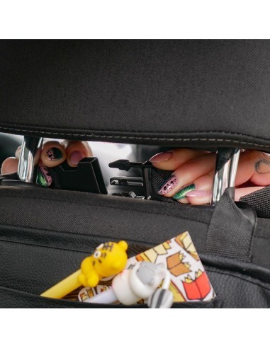 Multi-functional black car seat organizer Mega...