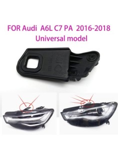 Left Headlight Mounting Repair Kit Audi A6 C7 Facelift...