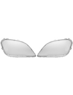 Set of 2 Headlight Glasses for Mercedes ML W164 Facelift...