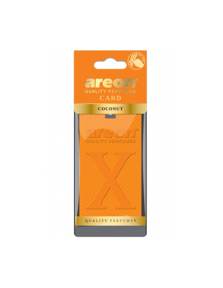 Αρωματικό αυτοκινήτου Areon X Card, Καρύδα