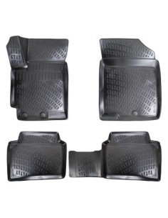 Rubber mat set type tray for Kia Rio IV 2017-