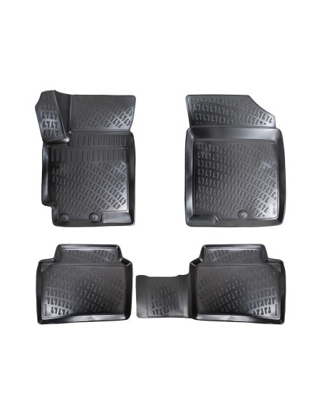 Rubber mat set type tray for Kia Rio IV 2017-