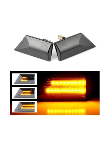 Set 2 Dynamic Wing Indicators for Opel Vectra C, Signum