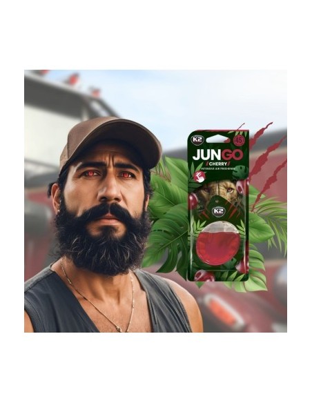K2 Jungo Car Air Freshener, Cherry