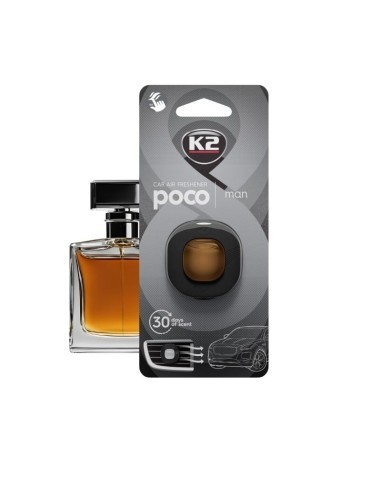 Αρωματικό αυτοκινήτου K2 Poco, Man, 3.3ml
