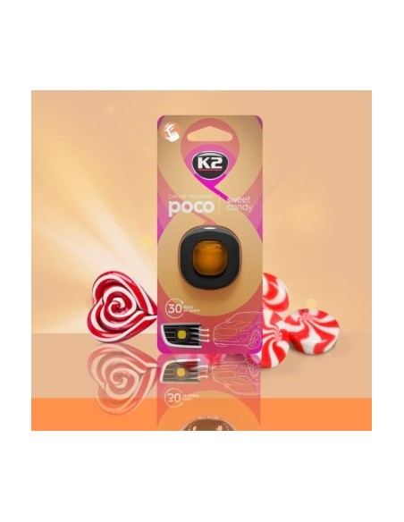 Odorizant auto K2 Poco, Sweet Candy, 3.3ml