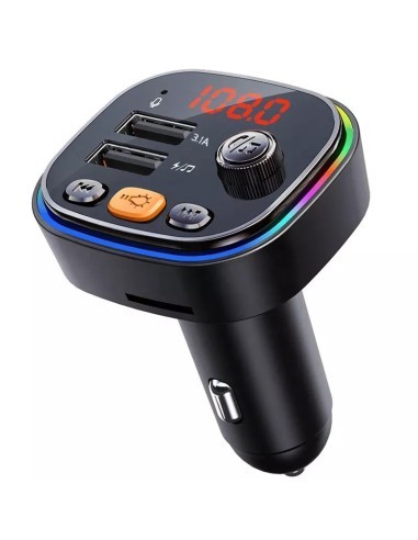 FM Modulator 12-24V Bluetooth 5.0 with car...