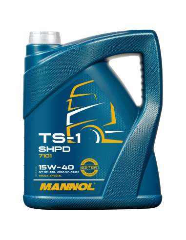 MANNOL TS-1 SHPD 15W40 Motor Oil, 5L