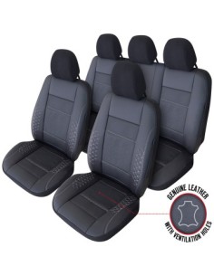 Exclusive Leather Atlas Black Umb-W, Umbrella Seat Cover Set