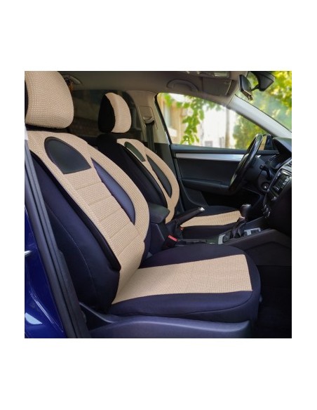 Set Racing Seat Covers Beige, Universal, Umbrella