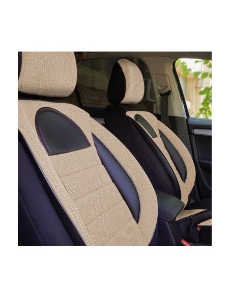 Set Racing Seat Covers Beige, Universal, Umbrella