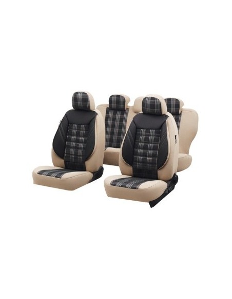 Set Sport Seat Covers Beige Universal, Umbrella