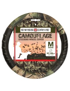 Husa Volan Camuflaj 37-39cm, Swiss Drive