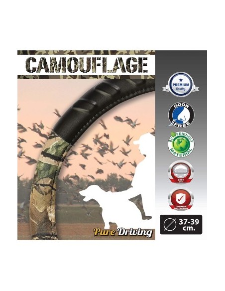 Husa Volan Camuflaj 37-39cm, Swiss Drive