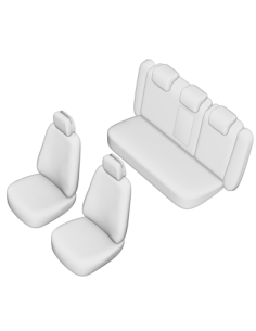 Seat Cover Set for Audi A6 (C7) 2012- (Split Rear Seat)... 2