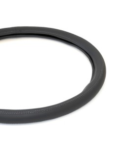 Szürke Műbőr Kormányvédő 40-42 Cm 2