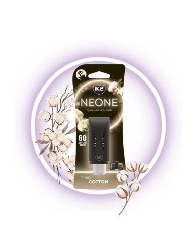 Αρωματικό αυτοκινήτου K2 Neone, Cotton, 6ml