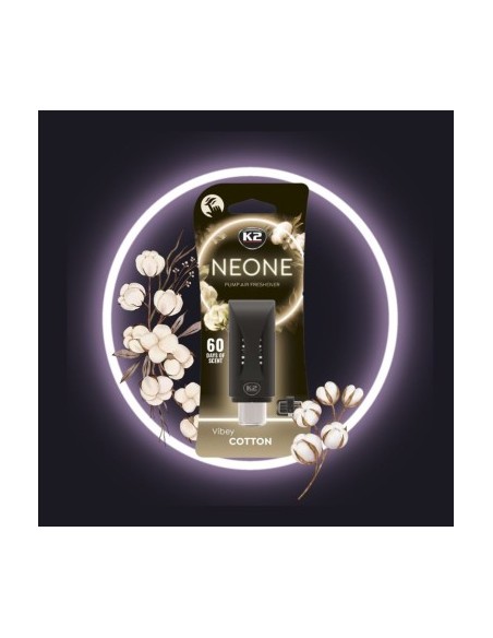 Αρωματικό αυτοκινήτου K2 Neone, Cotton, 6ml