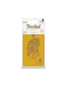 Decebal car air freshener, DeoMaxx, Gold