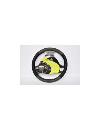 Black and Grey Steering Wheel Cover 37-39cm,...
