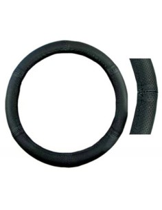 Husa volan piele naturala negru 47-48 cm