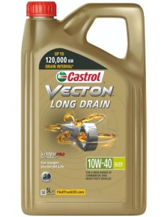 Castrol VECTON Long Drain 10W40 E6/E9 motorolaj, 5L